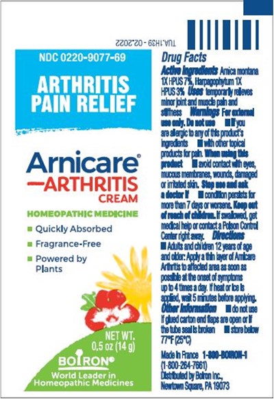 Label (Arnicare Arthritis Cream 0.5 Oz  Tua.1h39   02.2022)